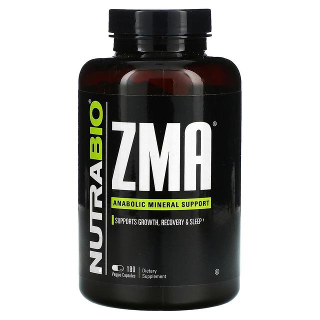 Nutrabio Labs, ZMA, Anabolic Mineral Support, 180 Veggie Capsules on Productcaster.