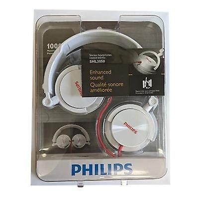 Philips Enhanced Sound Stereo Headphones SHL3050 White 1 Headphone on Productcaster.