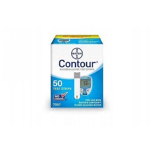 Contour Bayer Ascensia Diabetické testovacie prúžky, po 50 (balenie po 1) on Productcaster.