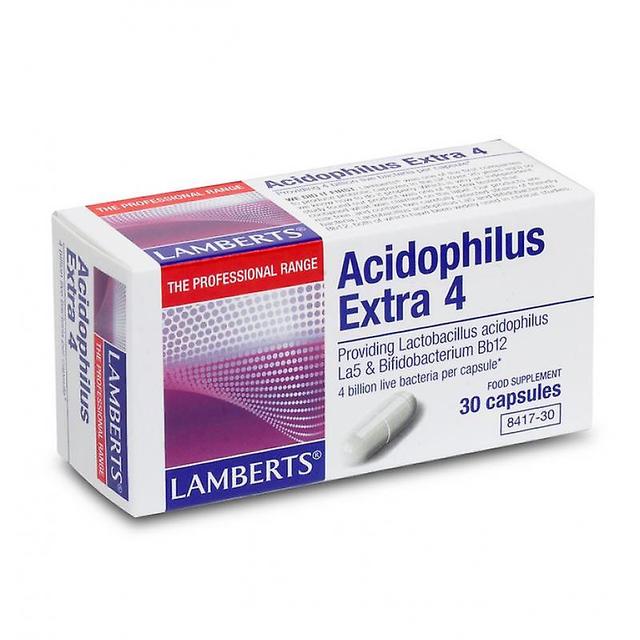 Lamberts acidophilus extra 4 kapsuly 30 (8417-30) on Productcaster.