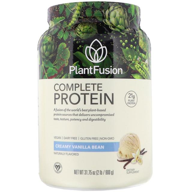 PlantFusion, Komplettprotein, cremige Vanillebohne, 900 g on Productcaster.