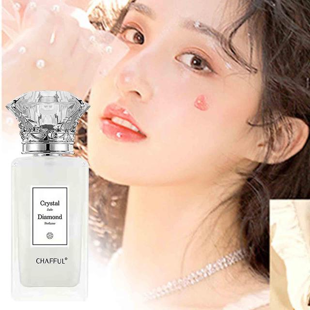 Baofu Crystal Jade Diamond Perfume Wood Flower Sweets Flowing Sand Perfume Natural Fresh Sweets Women'S Crystal Perfume 100Ml White One Size on Productcaster.