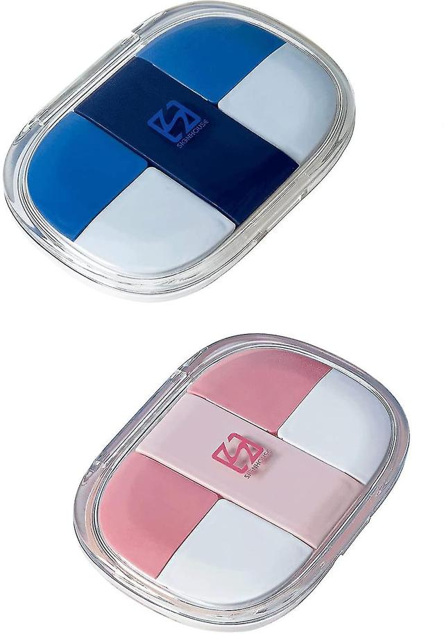 2 Pack Draagbare Travel Pill Box Dispenser Medicine Case (zeven dagen) Nieuwe editie voor vitamine / visolie / pillen / supplementen-artritis vrien... on Productcaster.