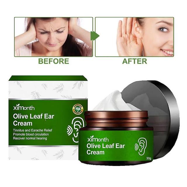 Crème de traitement des acouphènes pour la douleur de l’oreille Protéger la perte auditive Crème Extrait naturel à base de plantes Plast médical ch... on Productcaster.