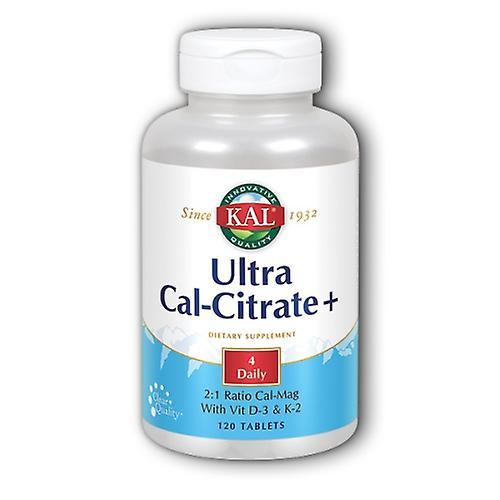 Kal Ultra Cal-Citrate+, 120 Tabs (Pack of 1) on Productcaster.