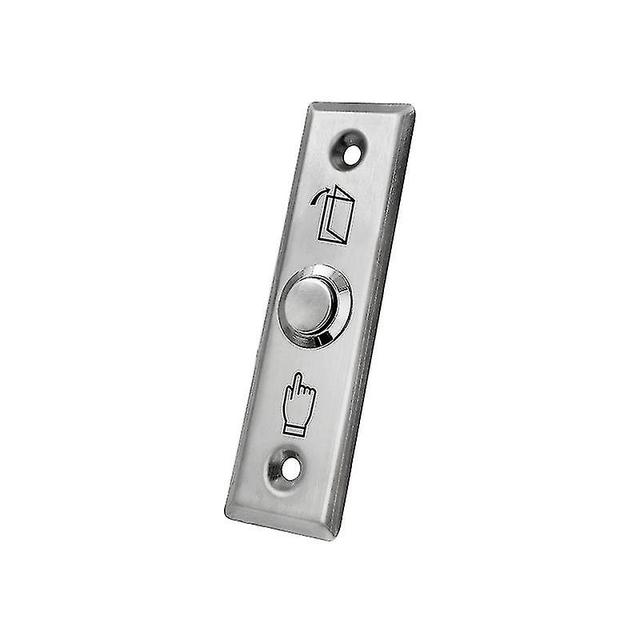 Stainless Steel Door Access, Durable Push To Exit Lock Release Button, Access Control System Switch on Productcaster.