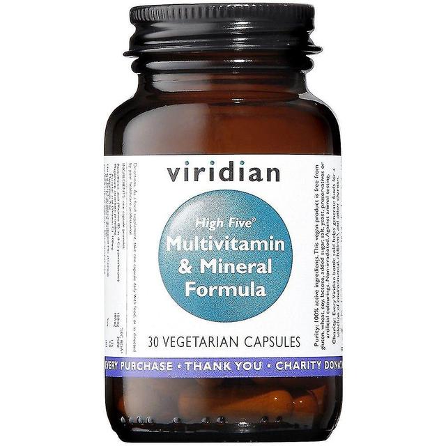 HIGH FIVE Multivitamin & Mineral Formula Veg Caps 30 (110) on Productcaster.