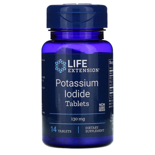 Life Extension, Potassium Iodide Tablets, 130 mg, 14 Tablets on Productcaster.