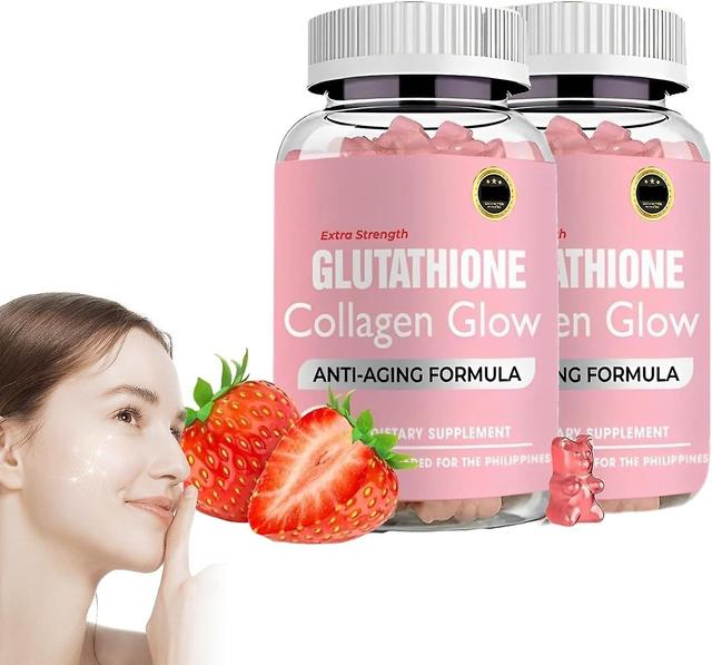 Haobuy Glutathione Collagen Glow Gummies, 60pcs/bottle Glutathione Collagen Gummies for Women, Gummies Skin Care, Korean Collagen Gummies for Dark ... on Productcaster.