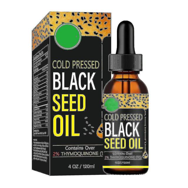 Minglan Black Seed Oil - 100% natuurlijke koudgeperste zwarte zaadolie spijsverteringsondersteuning, puur zwart zaadoliesupplement voor ondersteuni... on Productcaster.