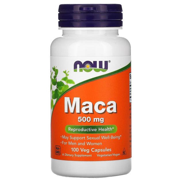 NOW Foods, Maca, 500 mg, 100 Veg Capsules on Productcaster.