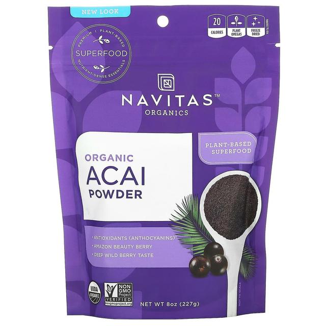 Navitas Organics, Organiczny proszek Acai, 8 uncji (227 g) on Productcaster.