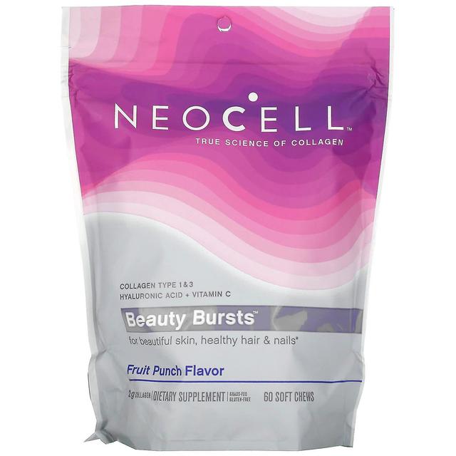 NeoCell, Beauty Bursts, Fruit Punch Flavor, 1 g , 60 Soft Chews on Productcaster.