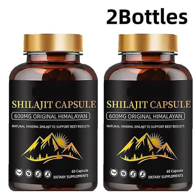 120capsules Himalayan Pure Shilajit 120 Capsules Naturally Occurring Fulvic Acid on Productcaster.