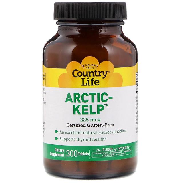 Country Life Vita di campagna, Artico-Kelp, 225 mcg, 300 compresse on Productcaster.