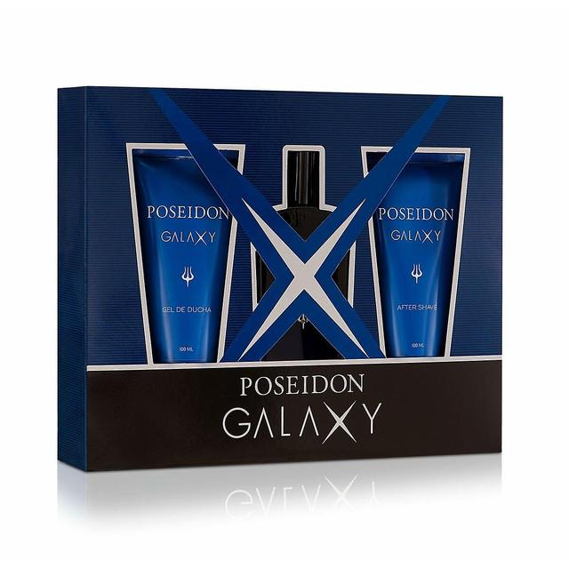 Coffret de parfum 3 pièces Poseidon Galaxy pour hommes on Productcaster.