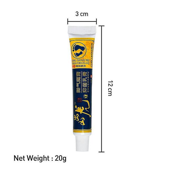 1/3/5pc Athlete's Foot Antibacterial Ointment Beriberi Care Cream Feet Anti 1pcs without box on Productcaster.