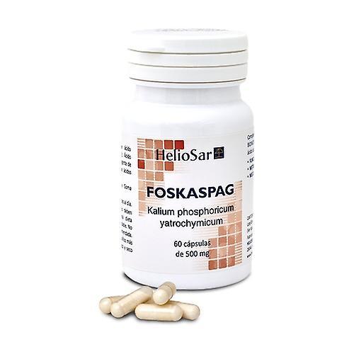 Heliosar Foskaspag phosphoric potassium 60 capsules of 500mg on Productcaster.