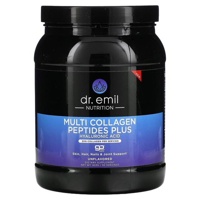 Dr Emil Nutrition, Multi Collagen Peptides Plus, Sem sabor, 663 g on Productcaster.