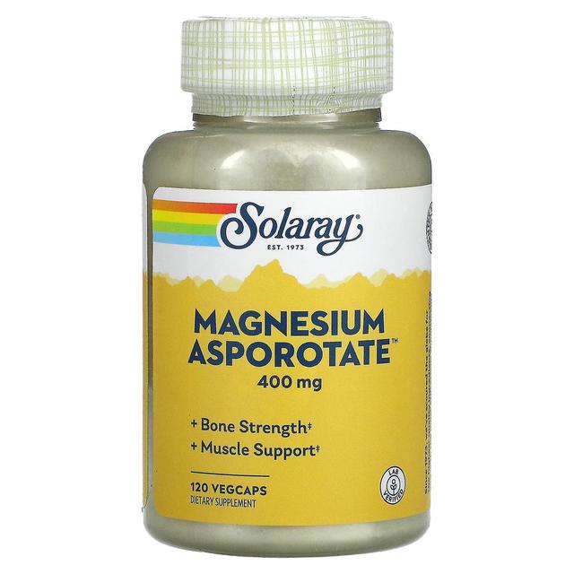 Solaray, Magnesium Asporotate, 200 mg, 120 VegCaps on Productcaster.