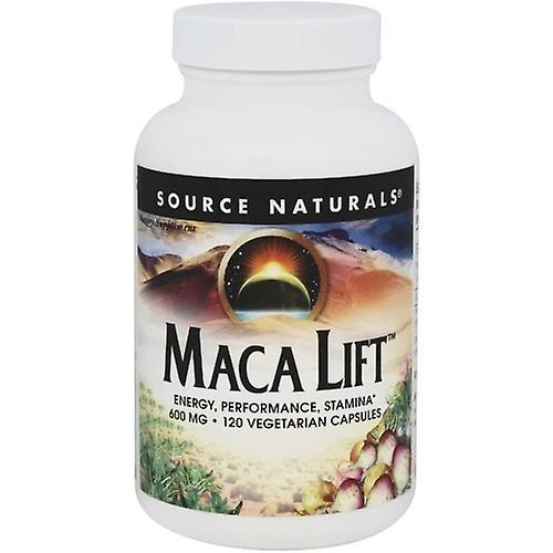 Source Naturals Maca Lift Vegetarische Kapsel, 600 mg, 120 vcaps (Packung mit 1) on Productcaster.