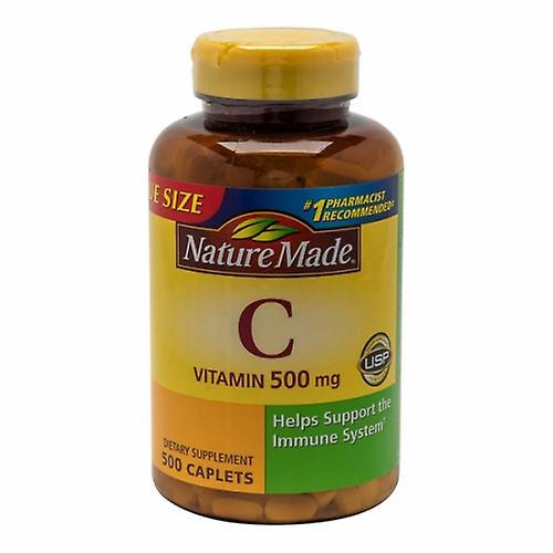 Nature Made Vitamin C,500mg,500 Caplets (Pack of 1) on Productcaster.