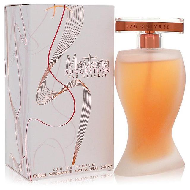 Montana Suggestion Eau Cuivree by Montana Eau De Parfum Spray - Women Fragrances Eau De Parfum n/a 100 ml on Productcaster.