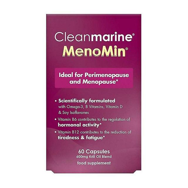 Clean Marine Cleanmarine Menomin för kvinnor 600mg Gelcaps 60 (NOV014) on Productcaster.