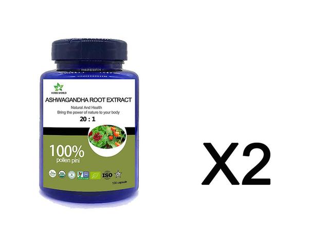 Vorallme Ashwagandha Root Extract Powder 2 bottle 100pcs on Productcaster.