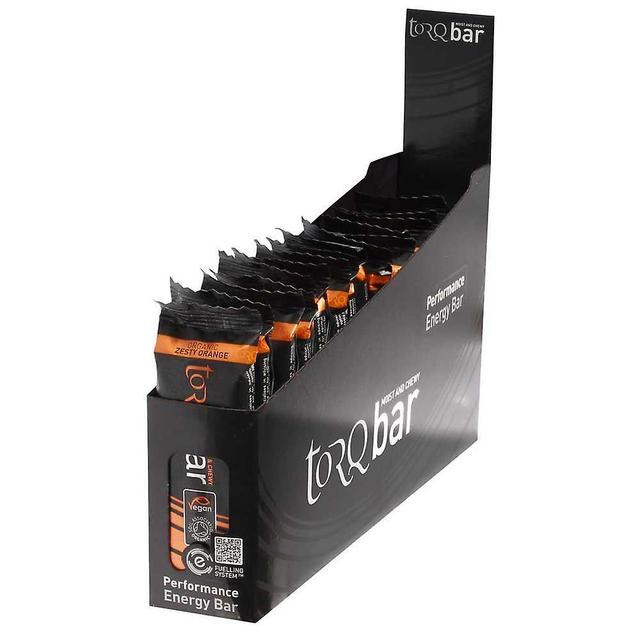 Torq Organic Energy Bars Natural Nutrition Sports Endurance Boosters - Pack of 15 Zesty Orange on Productcaster.