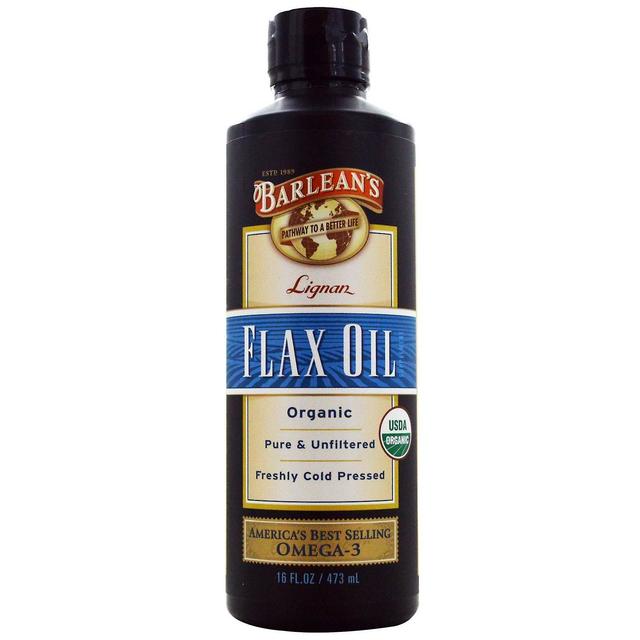 Barlean's, Organic Lignan Flax Oil, 16 fl oz (473 ml) on Productcaster.