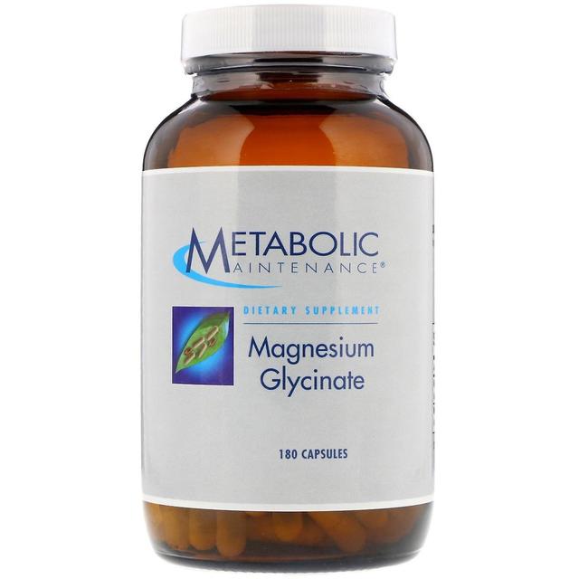 Metabolic Maintenance Metabolische Wartung, Magnesiumglycinat, 180 Kapseln on Productcaster.