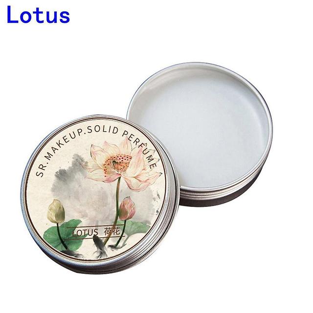 Elegant Floral Solid Perfume for Women - Fresh Scented Balm, Fashionable Portable Fragrance, 15g Rose Peony Cherry Lotus on Productcaster.