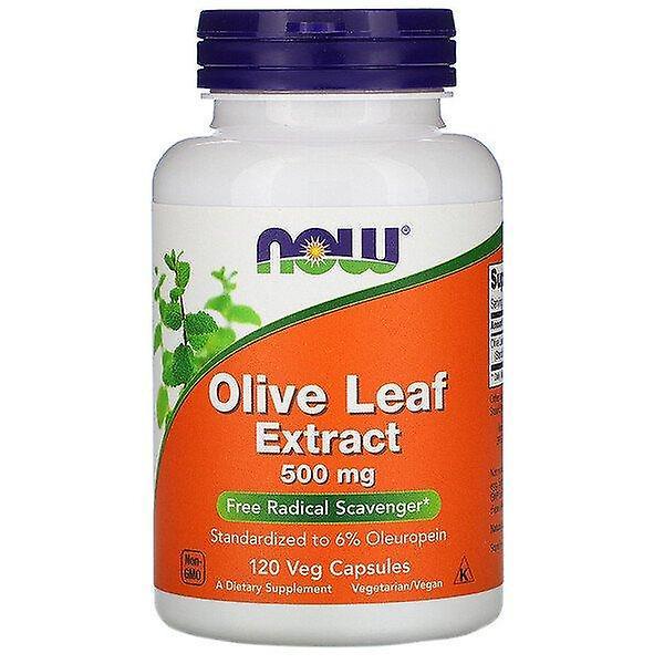 Now Foods, Olive Leaf Extract, 500 mg, 120 Veg Capsules on Productcaster.