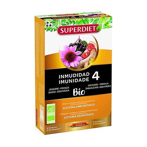 Super Diet Immunity 4 BIO 20 ampoules of 15ml on Productcaster.