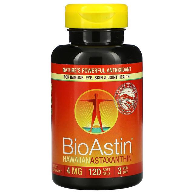 Nutrex Hawaii, BioAstin, Hawajska astaksantyna, 4 mg, 120 miękkich żeli on Productcaster.