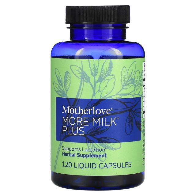 Motherlove, More Milk Plus, 120 Liquid Capsules on Productcaster.