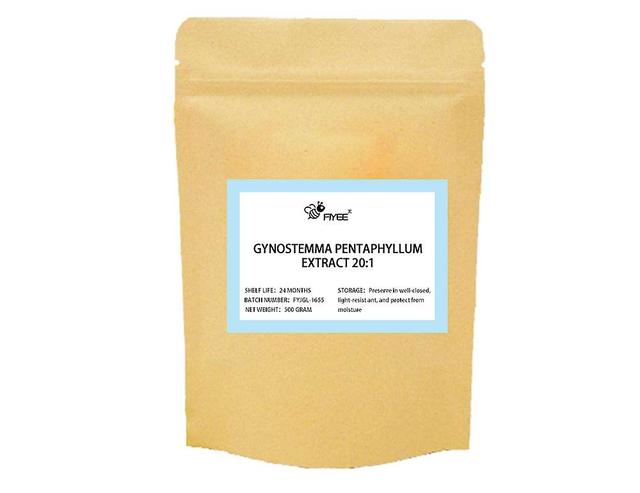 Zkdsv Jiaogulan Powder 100% Pure Gynostemma Extract, Anti Cancer, Anti Aging, Improve Immunity, Protect Vever, Sap Blood Lipid 500g(17.65oz) on Productcaster.