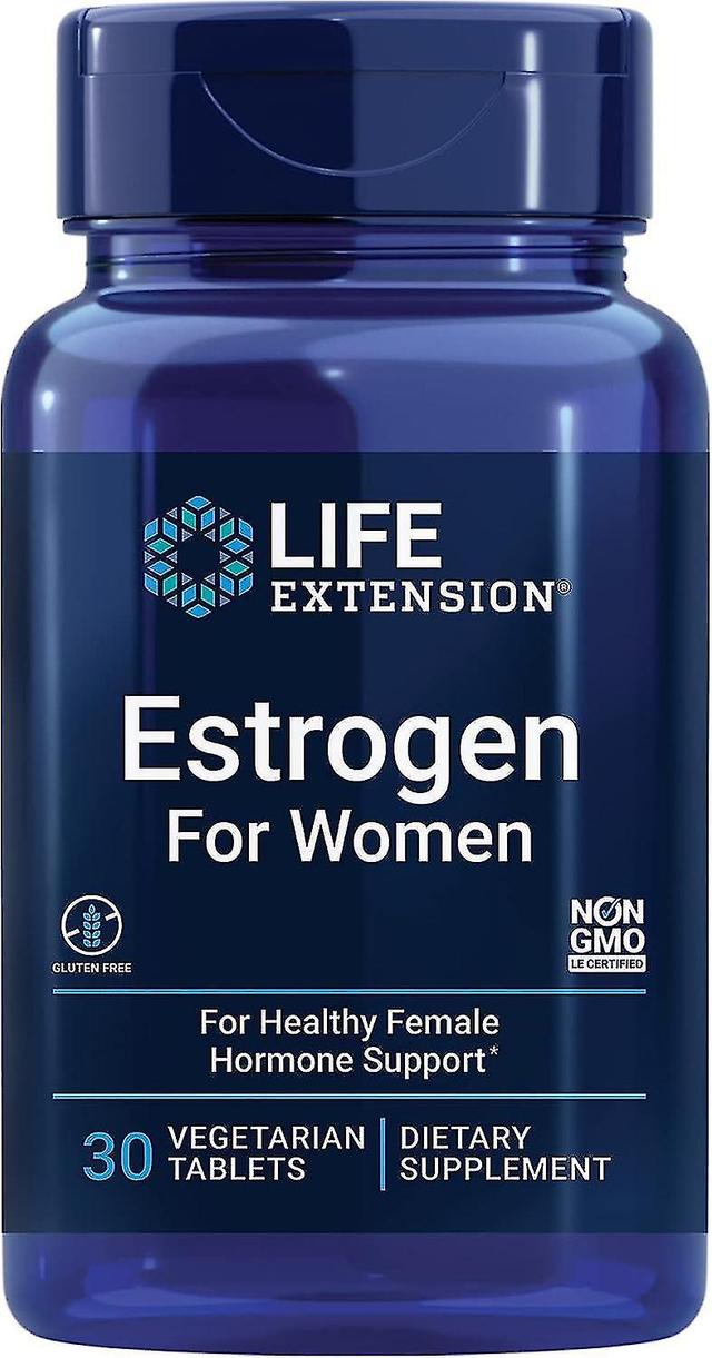 Life Extension Östrogen für Frauen 30 vegetarische Tabletten on Productcaster.