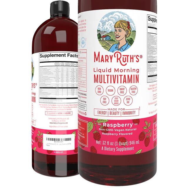 Maryruth's Liquid Morning Multivitamin Multimineral 32 Fl Oz - No Added Sugar Zhexin on Productcaster.