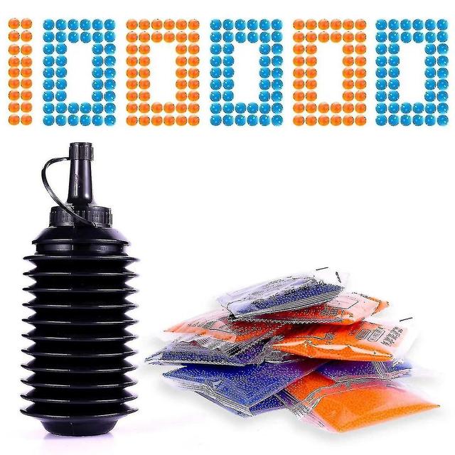 Vdd Gel Blaster Ammo &speed Refill, 7-8 mm Water Gel Balls (100000) speed Refill kan 10000 stuks bevatten (accepteer gratis retourneren op elk moment) on Productcaster.