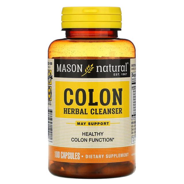 Mason Natural, Detergente alle erbe Colon, 100 Capsule on Productcaster.