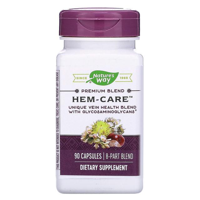 Nature's Way, HEM-CARE, 90 Capsules on Productcaster.