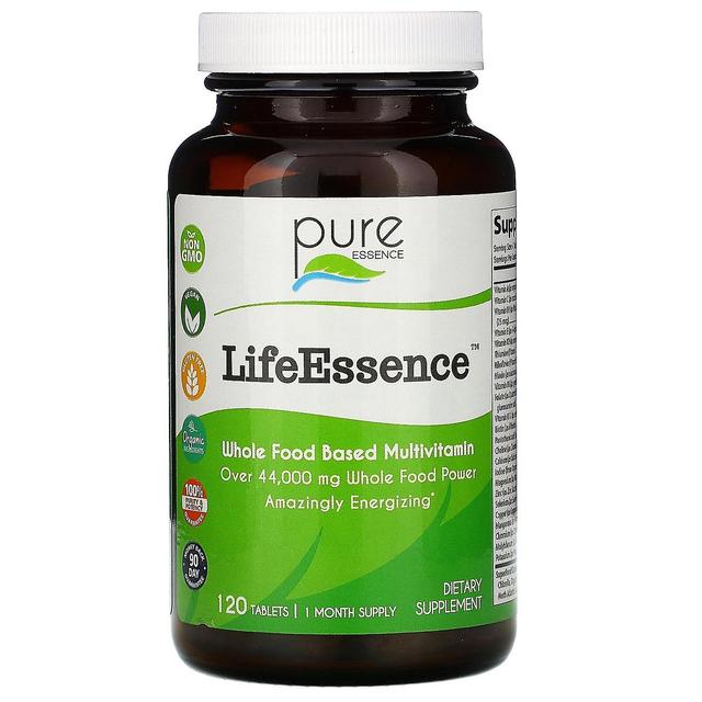 Pure Essence, LifeEssence, 120 Tablets on Productcaster.