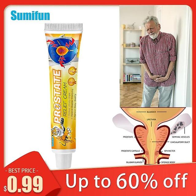 Qian 20g Sumifun Man Prostatitis Ointment Prostate Treatment Prostatic Plaster Urethritis Recovery Cream Urological Kidney Care Oil 1pc without box on Productcaster.