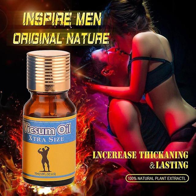 Male Growth Extender Increase Enlargement Essential Oil 10ml - MXBC Brown on Productcaster.