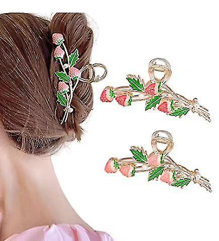 Lot de 2 barrettes cheveux en mtal l'arrire de la tte pour filles on Productcaster.