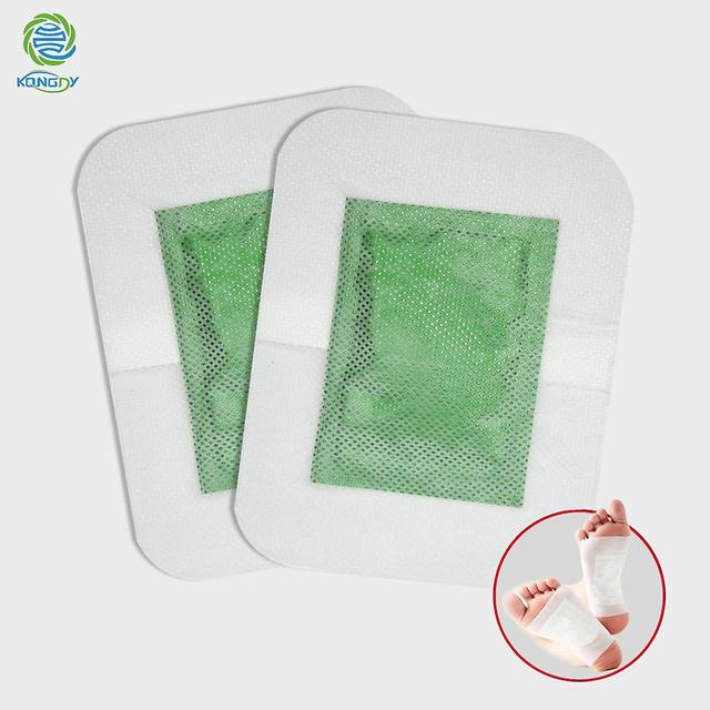 Bimirth Brand 4 Pieces Green Tea Essential Oil Detox Foot Care Bamboo Vinegar Pads Improve Sleep Quality Beauty Slimming Patches on Productcaster.