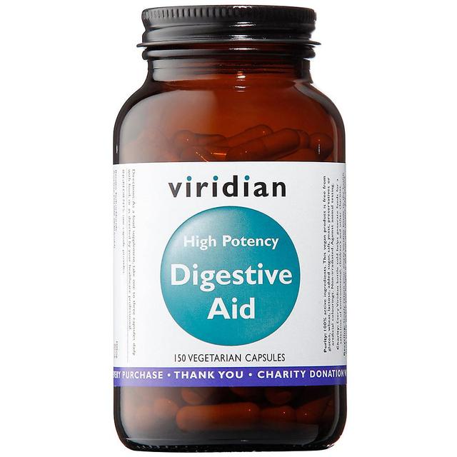 Viridian high potency digestive aid (vegan) 150's on Productcaster.