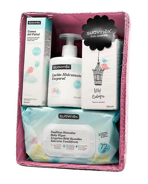 Suavinex bebê cesta cosmética para meninas 4 pcs on Productcaster.